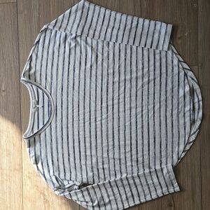 Rag & Bone Striped Jersey Long Sleeve Top